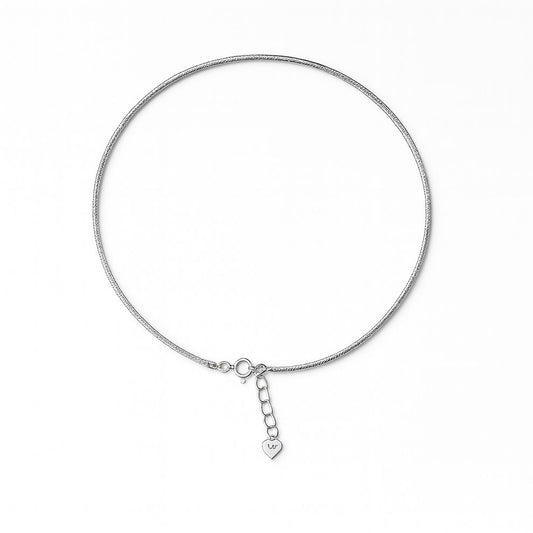 925 sterling silver snake chain anklet