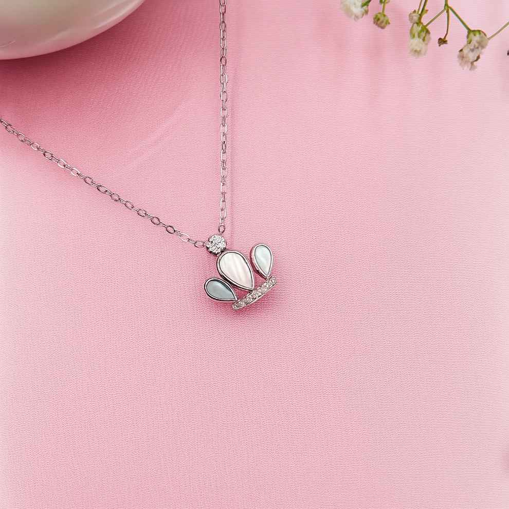 Crown Silver Pendant
