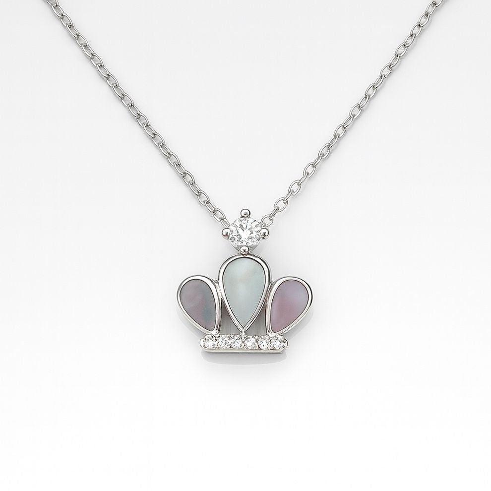 Crown Silver Pendant