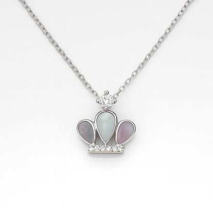 Crown Silver Pendant