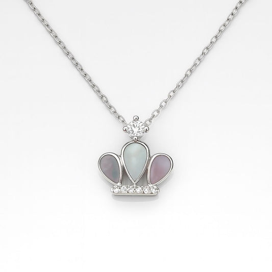 Crown Silver Pendant